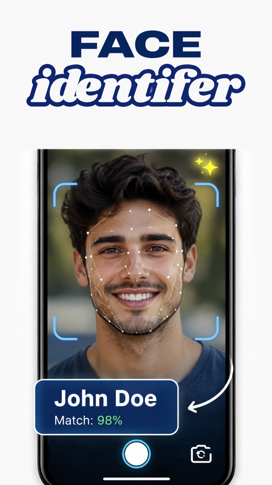 Taking a photo for face shape analysis